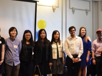 Some of our 2017 Applied Master's Program graduates 